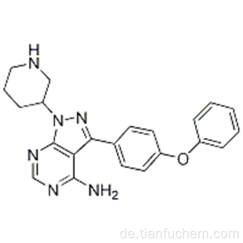 3- (4-Phenoxyphenyl) -1-piperidin-3-yl-1H-pyrazolo [3,4-d] pyriMidin-4-ylamin CAS 1022150-12-4